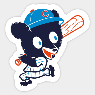 Cubs Slugger Sticker